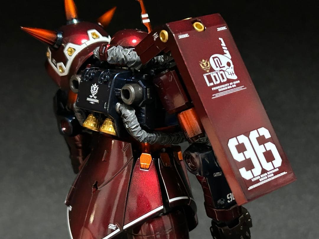 MG サイコザクver.ka キャンディーグラデーション全塗装済み完成品