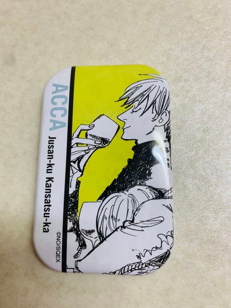 ACCA13区監察課×BADONカフェ缶バッジニーノ