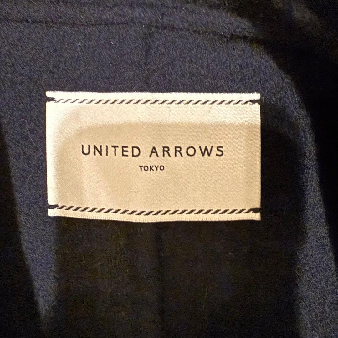 超美品 完売品23AW ユナイテッドアローズ リバー ミドル ピーコート36