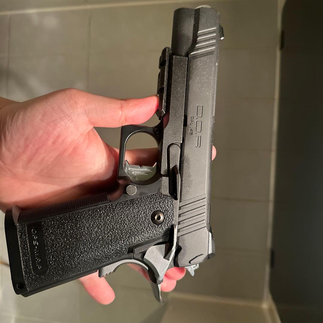 東京マルイ ハイキャパDOR 黒 2本マガジン付き ゲーム・おもちゃ