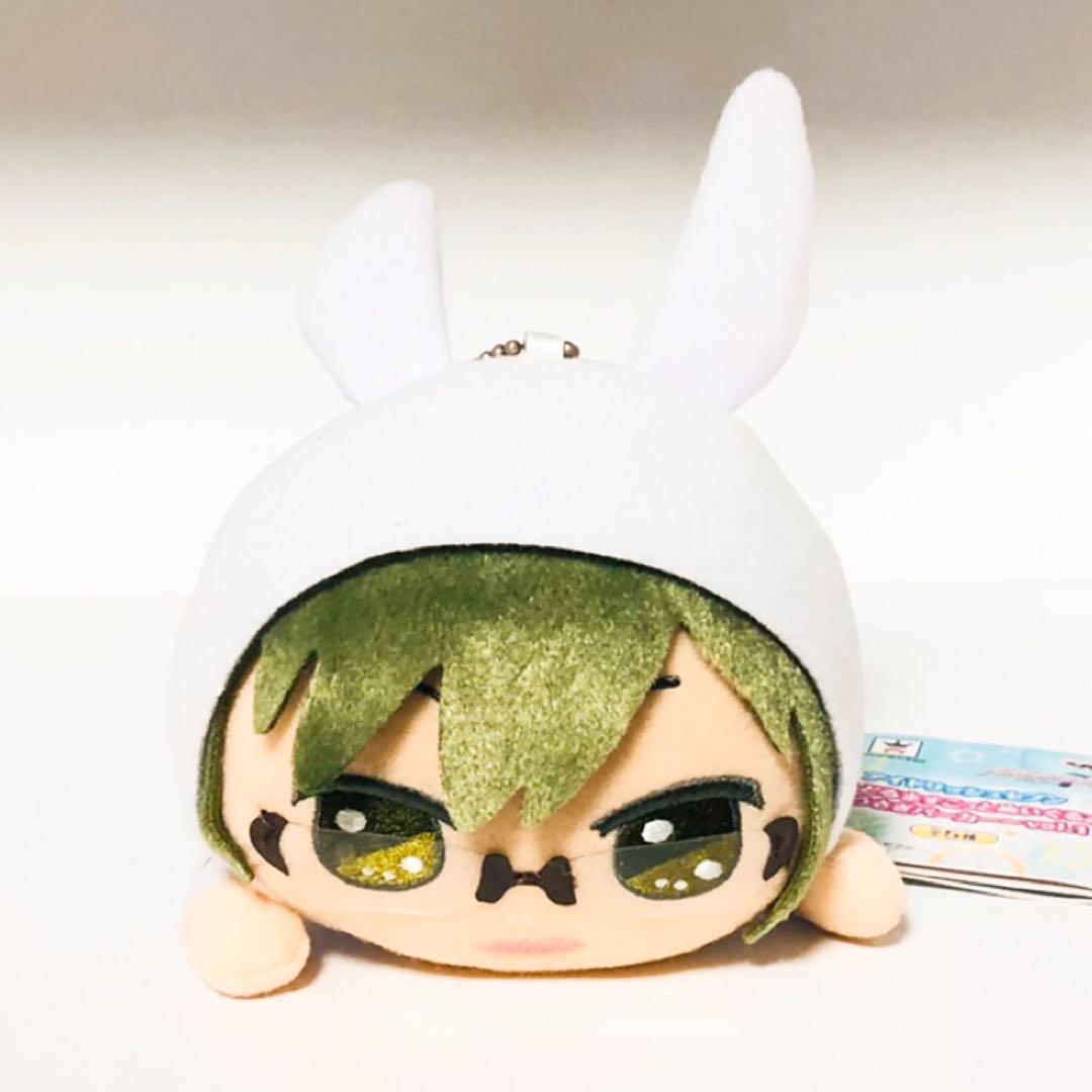 アイナナ【二階堂大和】白☆うさみみパーカー☆きらどるマスコット