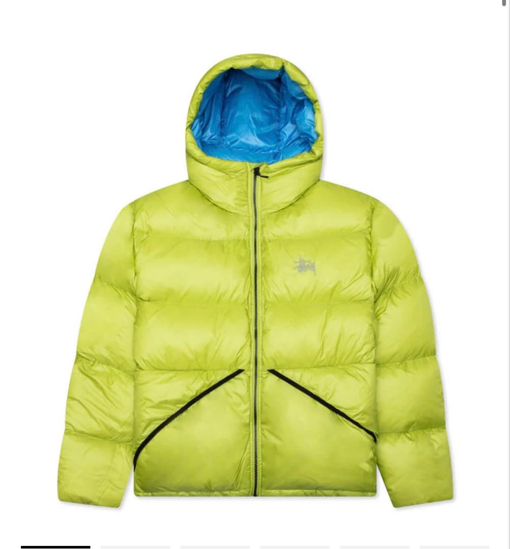 STUSSY ダウンジャケット　ライム Buy Stussy Down Parka Micro Ripstop 'Lime' - 115685 LIME | GOAT