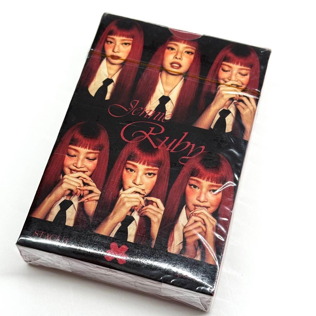 blackpink Jennie ジェニー ruby トレカ 55枚 - メルカリ