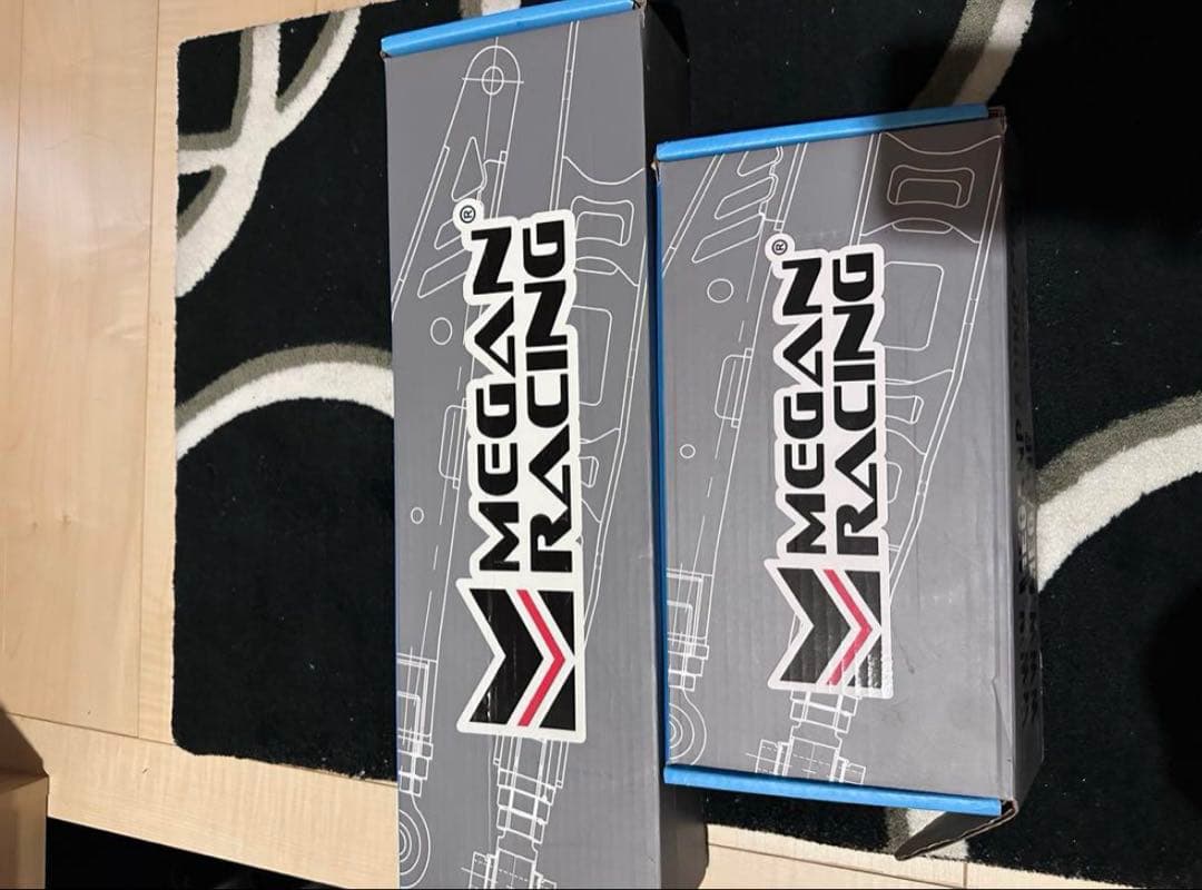 220クラウンMegan Racing アーム・ロッドセット 青 フロントロアアーム + テンションロッド Ver,2 MRS-SC-0624-V2 (JP