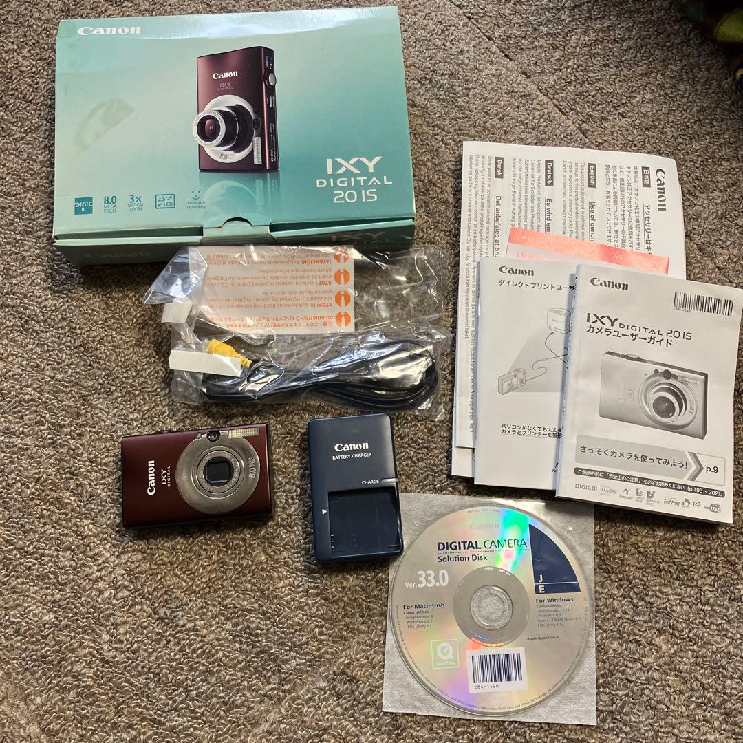キャノンIXY DIGITAL 20ISデジカメ800万画素 IXY DIGITAL 20 IS - キヤノンカメラミュージアム