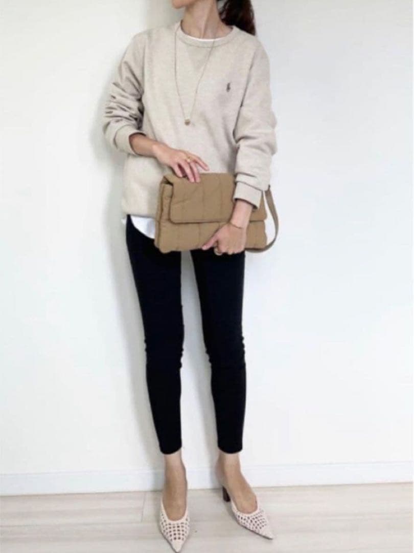 未使用級✳︎ポロラルフローレン現行ライトベージュ大人気スウェット