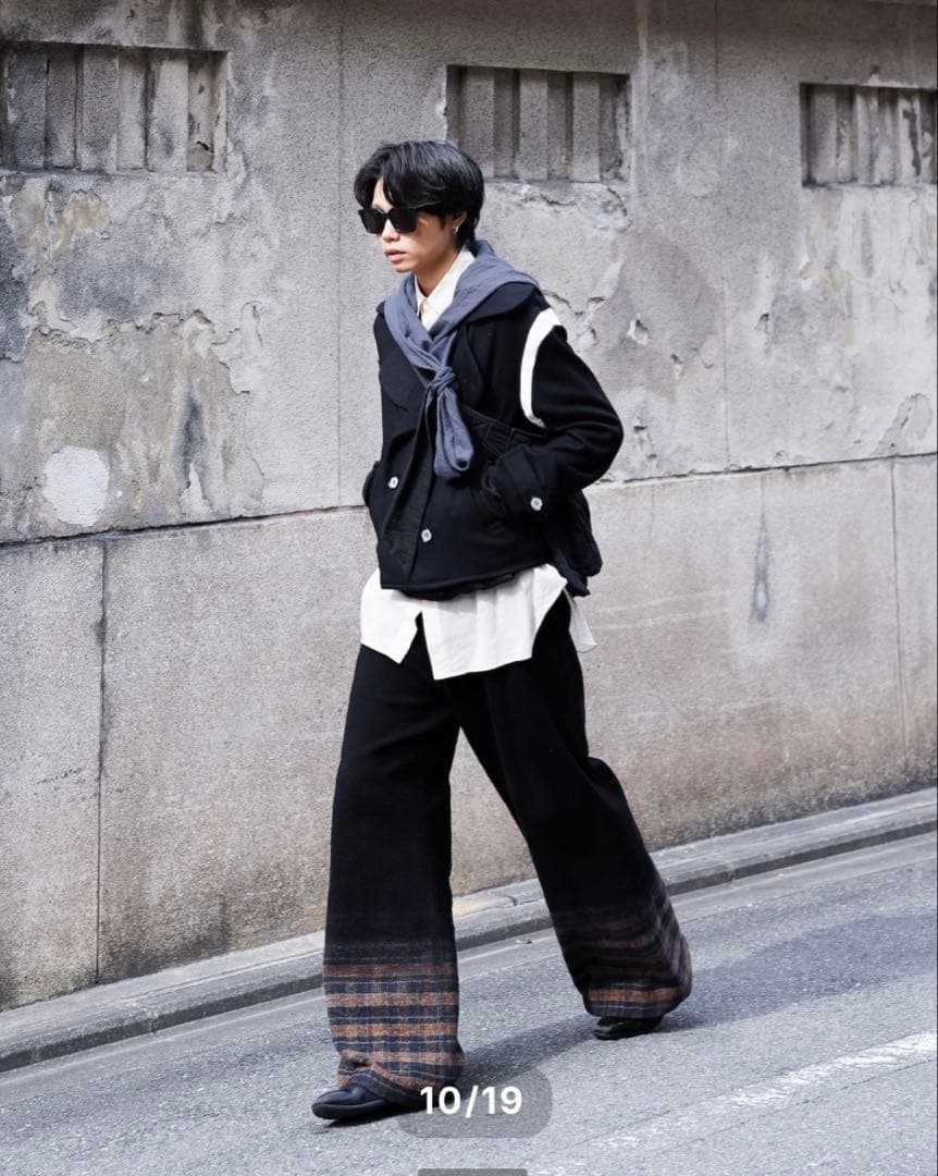 ジャケット・アウター hype-12 bi-color P-coat hype kyoto Hype-12 bi-color P-coat | Hype