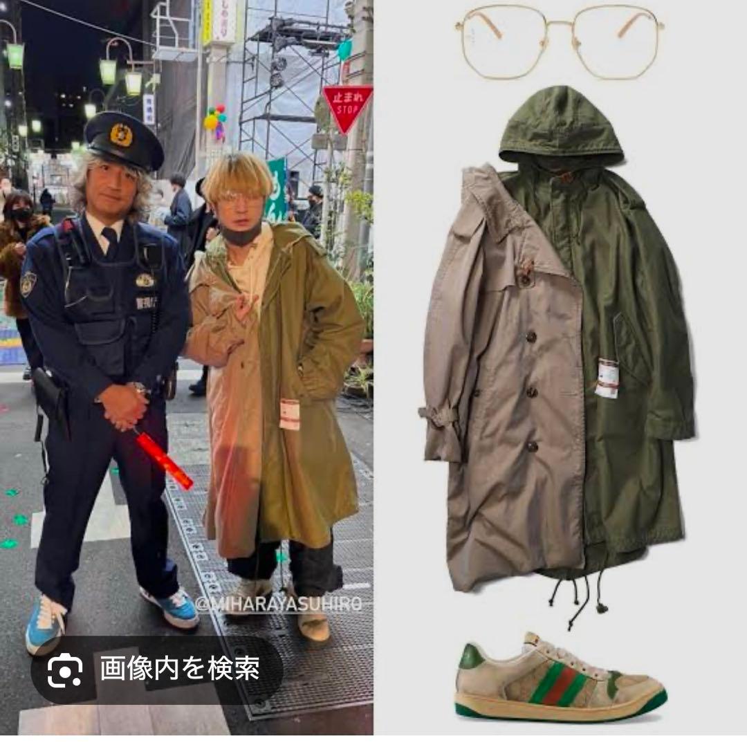 深瀬着用 ミハラヤスヒロ 21AWモッズコート - メルカリ