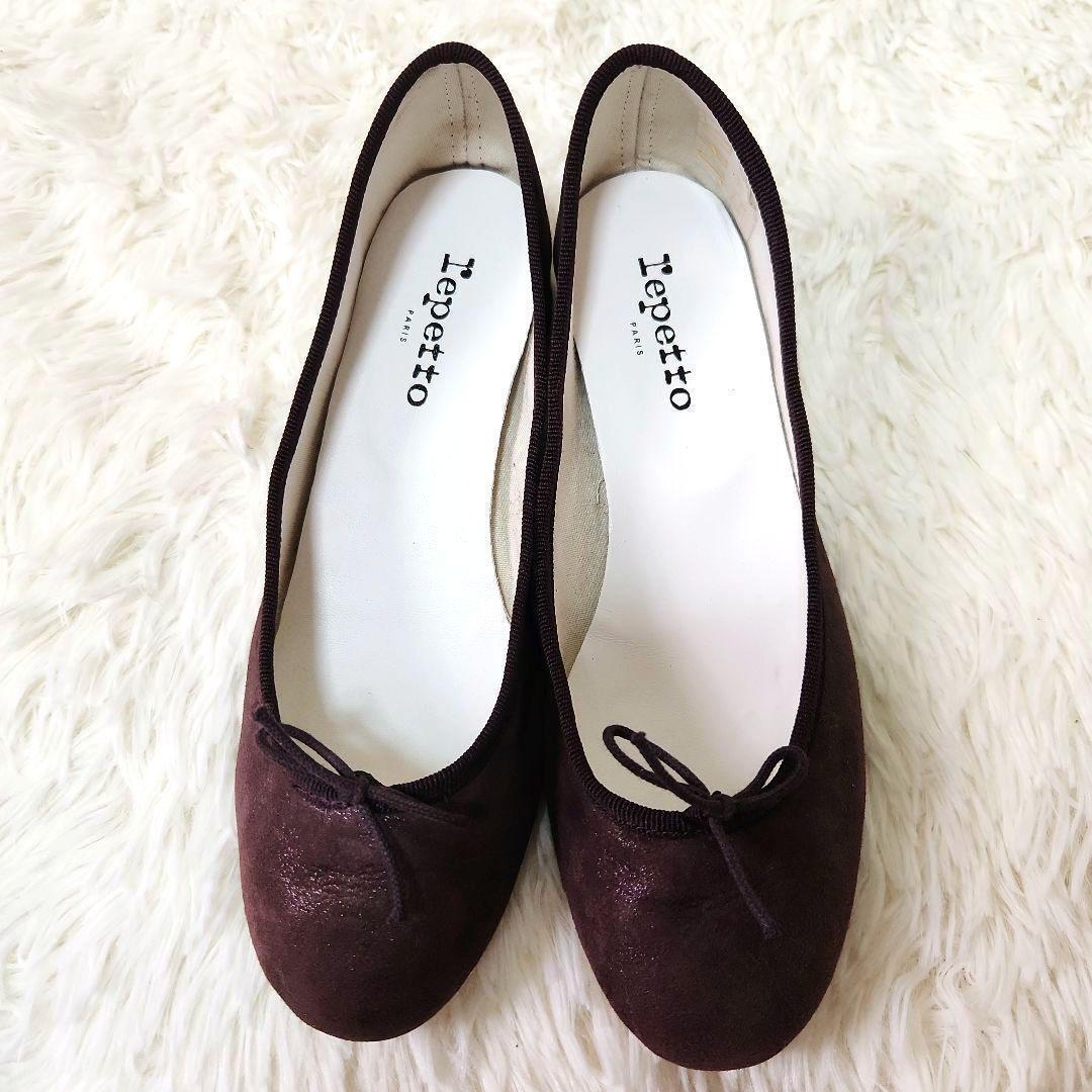 【repetto】希少✨未使用級 カミーユ ラメ入り フランス製　23.5cm