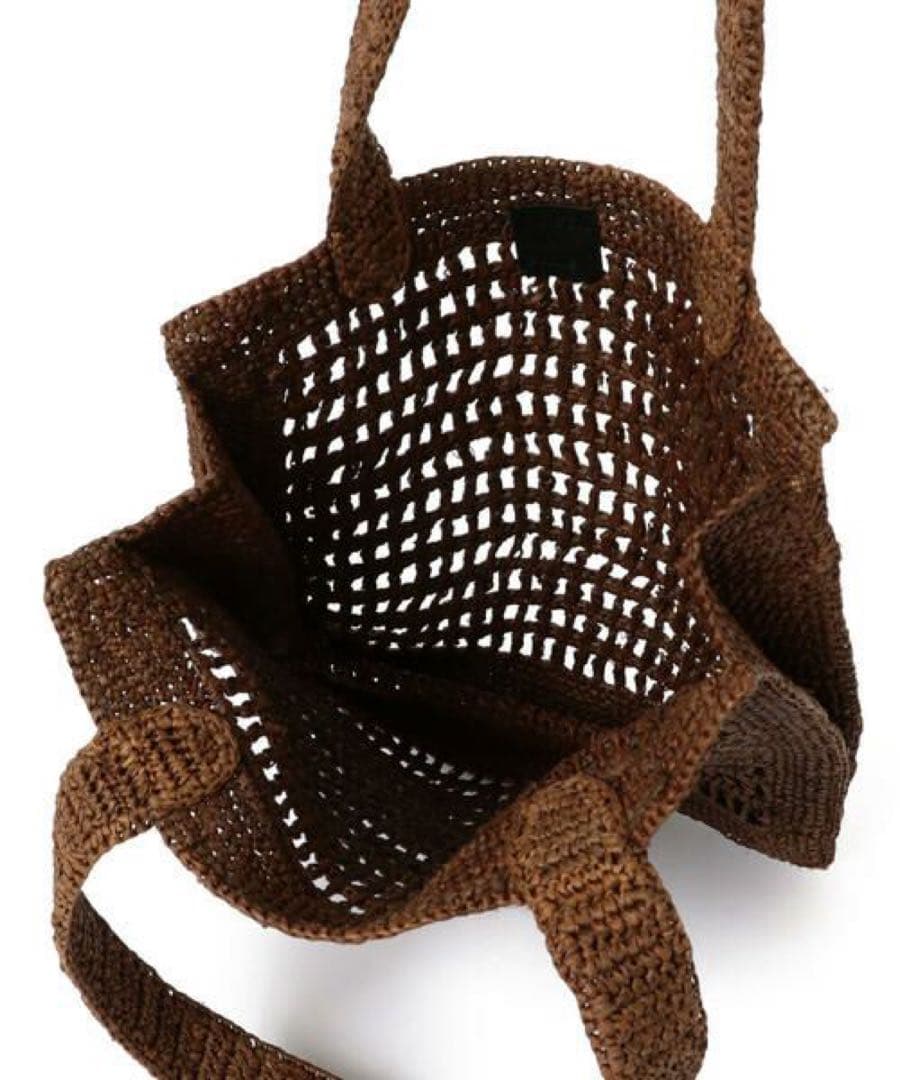 MAISON N.H PARIS【美品】ANNA タッセル付き ラフィアバッグ - メルカリ