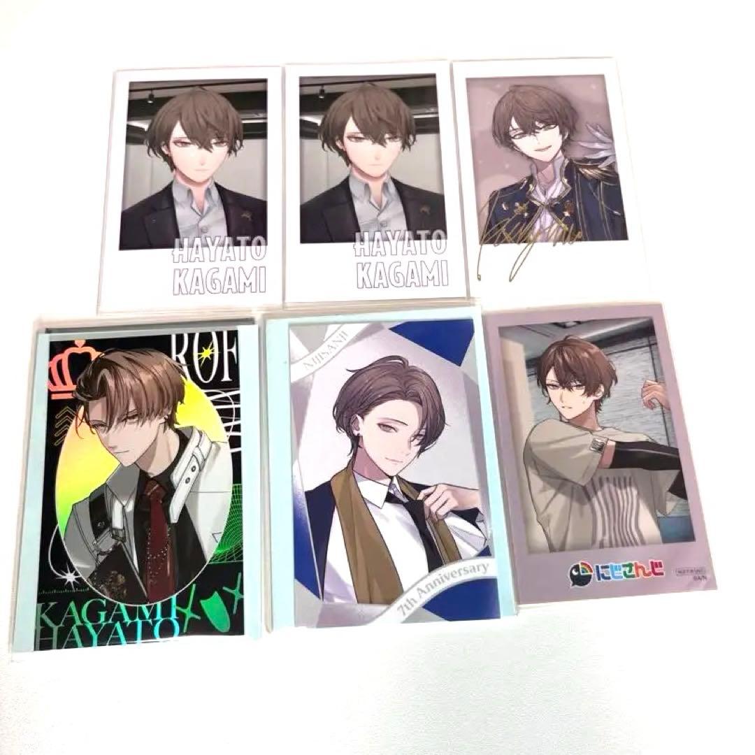 にじさんじ・加賀美ハヤト・クリアファイル・缶バッジ・ランダムチェキ