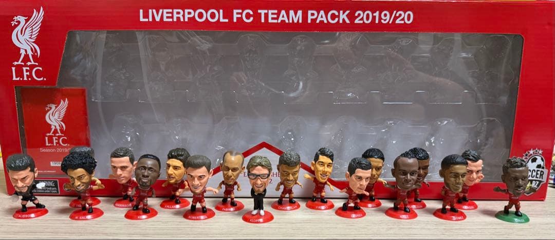 【サッカースターズ】　リヴァプール　2019/20 SOCCER STARZ リバプール 19/20 リーグウィナー チームパック 405193