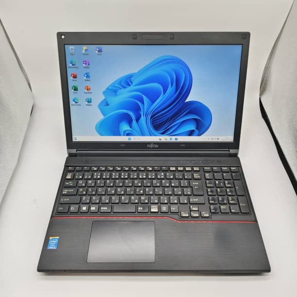 バッテリー◎ 15 富士通 i5-4 16GB SSD480GB オフィス - メルカリ