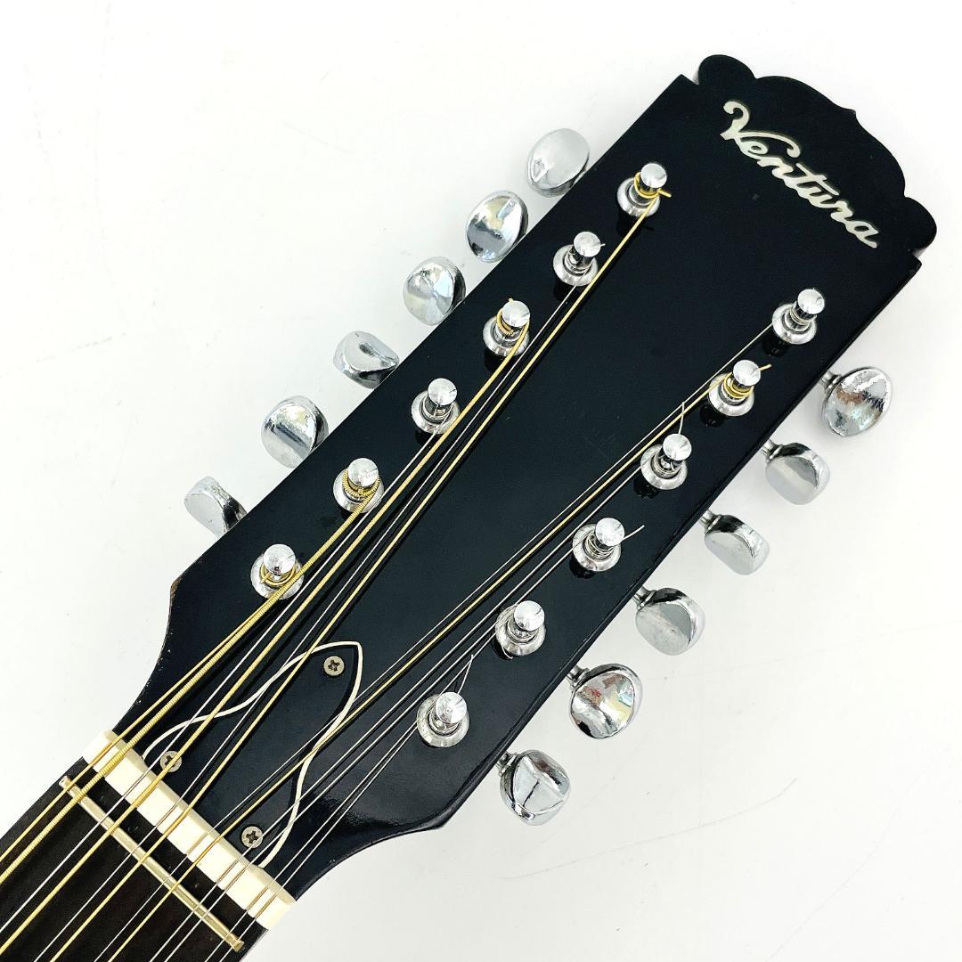 希少レアモデル Ventura ROSE 12弦 ギター ビンテージ【整備品