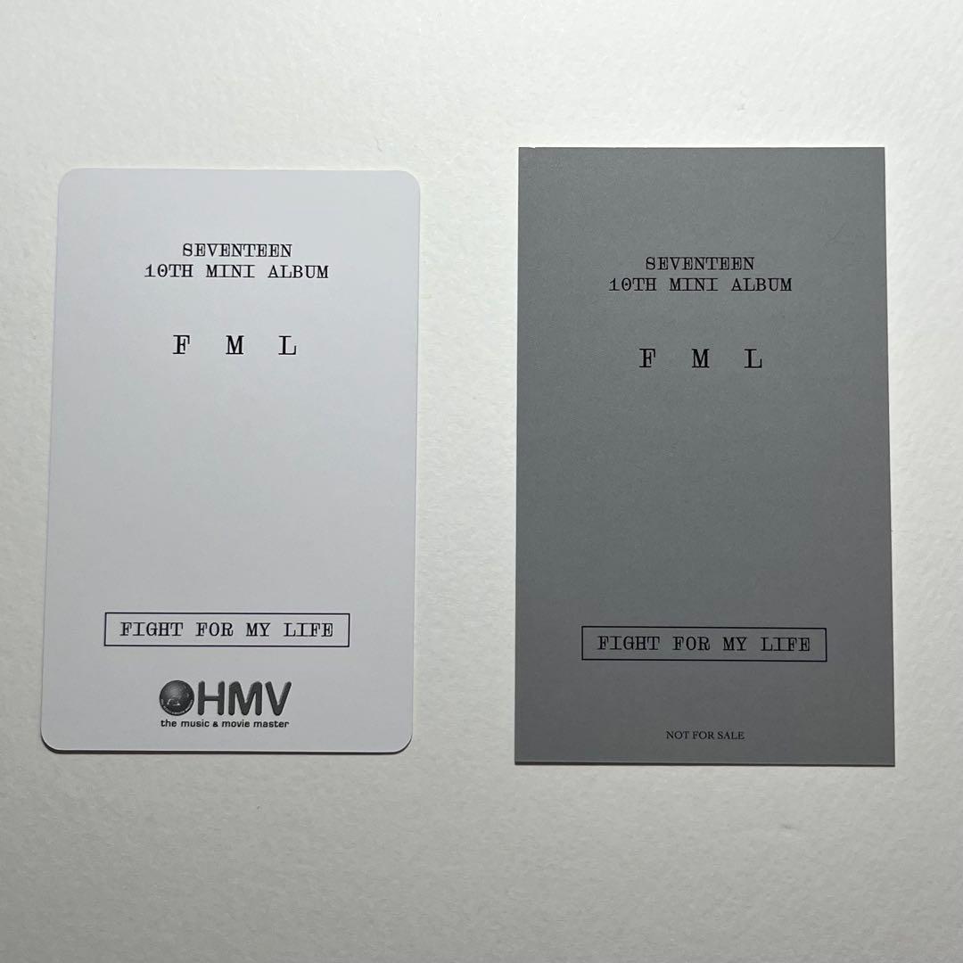 SEVENTEEN ジュン FML ユニバ&HMV特典トレカセット - メルカリ