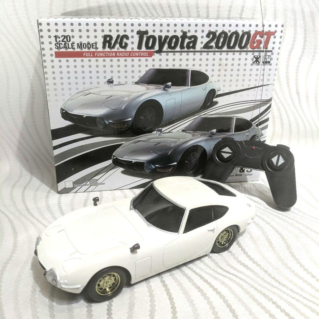 日本オート玩具 ラジコン トヨタ2000GT 1:20 ホワイト - メルカリ