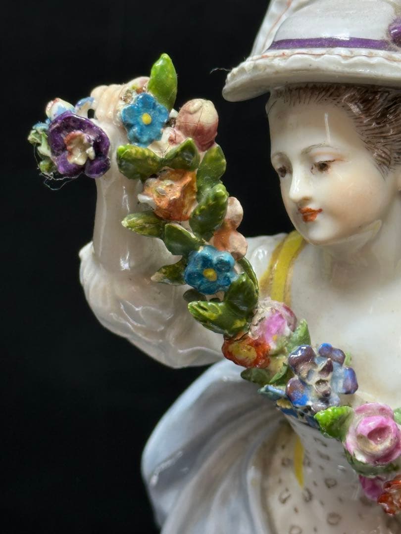 マイセン ガーデナーの恋人たち 高さ17cm トエカ 東ゆ7-0317⭐︎2F