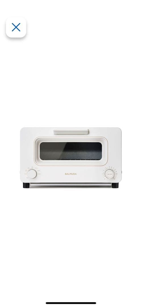 【新品】バルミューダ balmuda ホワイト トースター K11 箱損傷あり 2023年製BALMUDAトースター K11A-WH BALMUDA The Toaster バルミューダ
