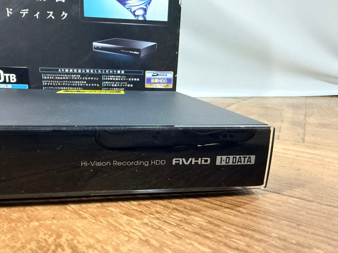 ◆通電OK◆2.0TB◆I-ODATA AVHD S/N AVHD-UR2.0