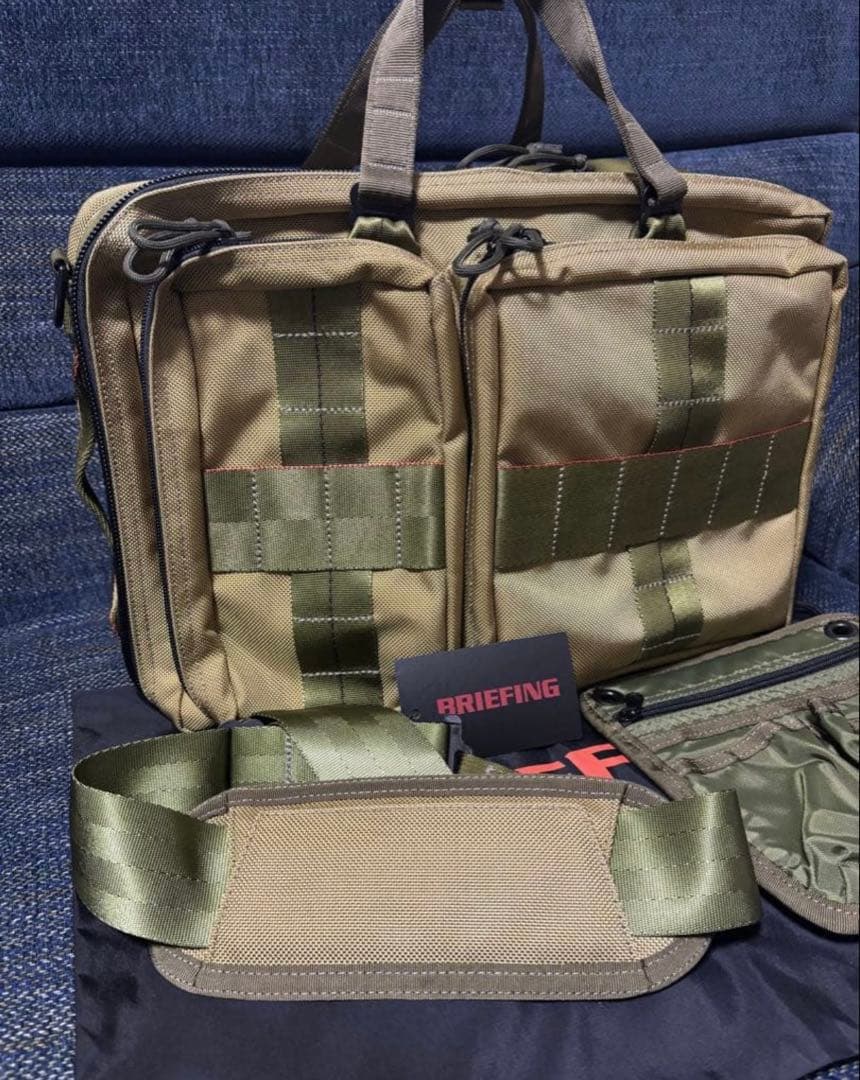 25周年 復刻 ブリーフィング ビームスプラス 3way バッグ BEAMS PLUS（ビームス プラス）【別注】BRIEFING / 3WAY BAG（バッグ