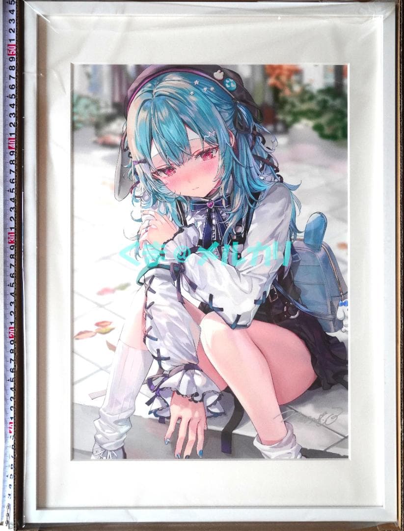 ももこ 直筆サイン入り額装A3複製原画 Moment2 さしみねこ屋 - メルカリ