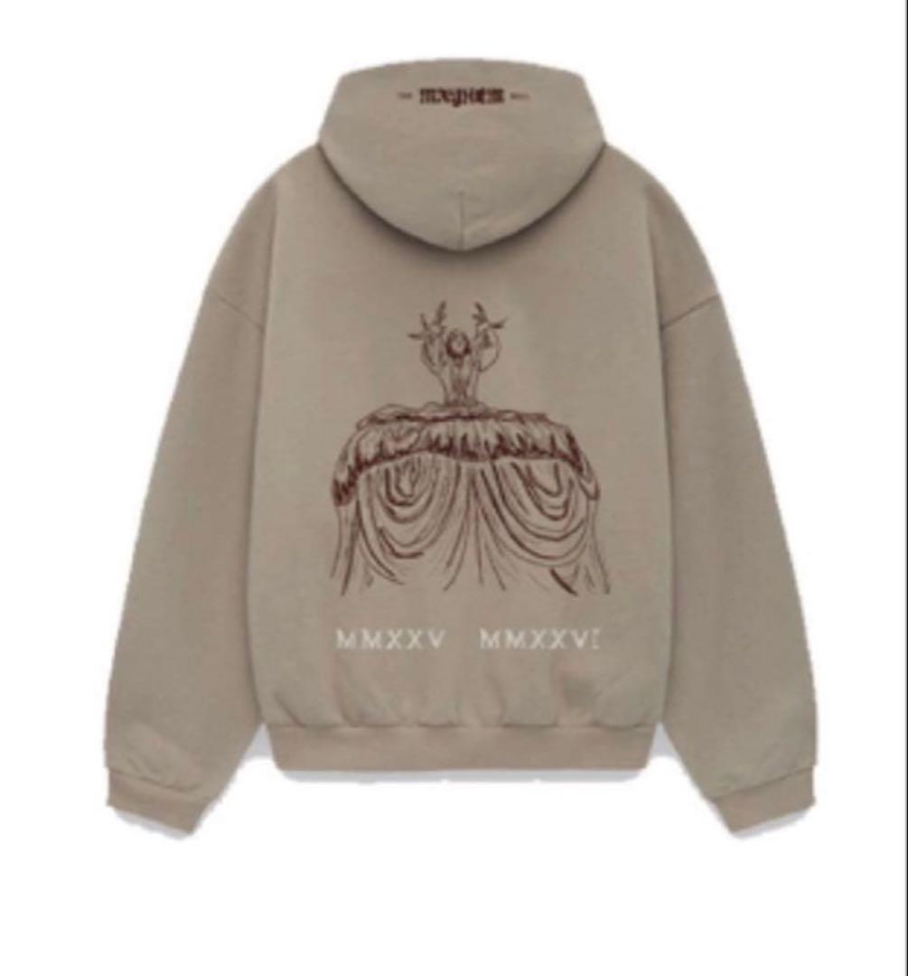 Lady Gaga The MAYHEM ZIP HOODIE M ベージュ - メルカリ