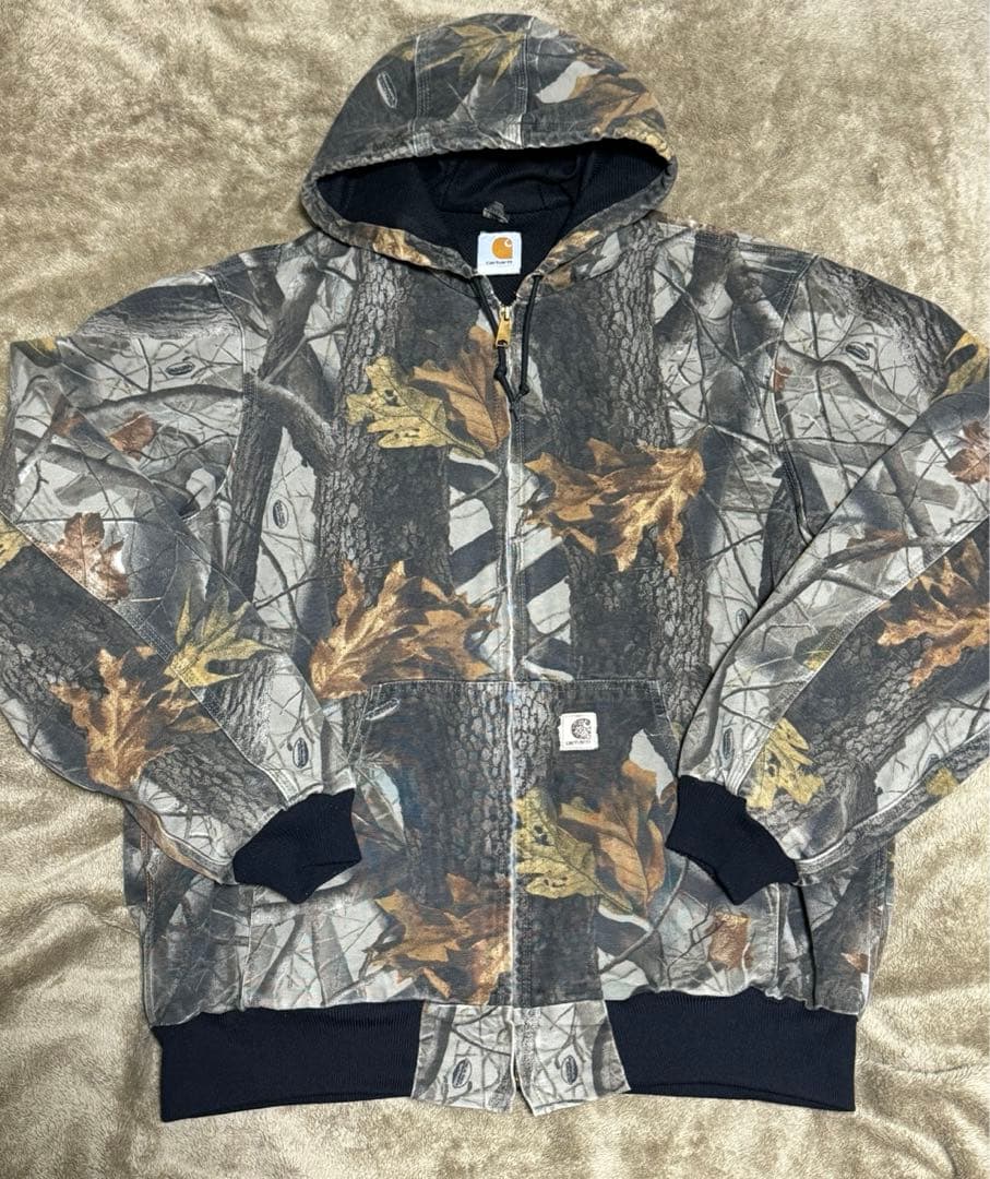 Carhartt リアルツリー アクティブジャケット　XL TALL カーハート 右『XL位』Carhartt カーハート リアルツリーカモ ダックジャケット