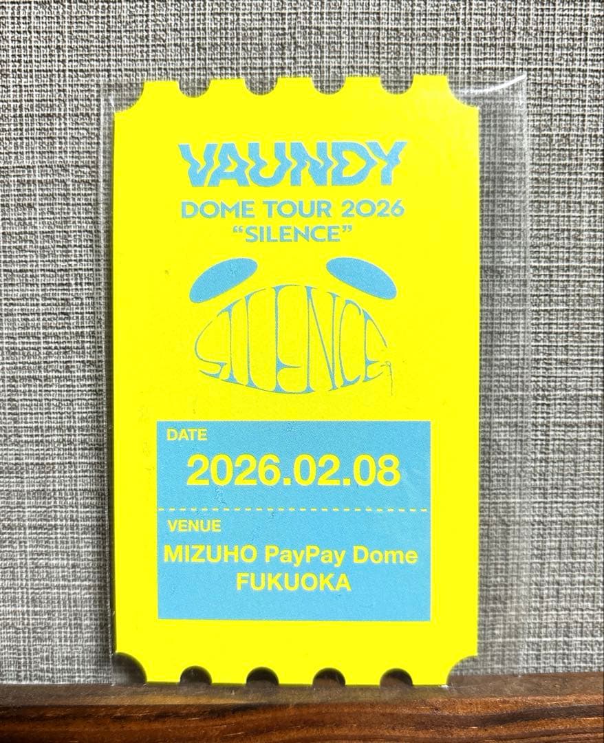 Vaundy SILENCE VAWSくじB賞 オリジナルチケットカード - メルカリ