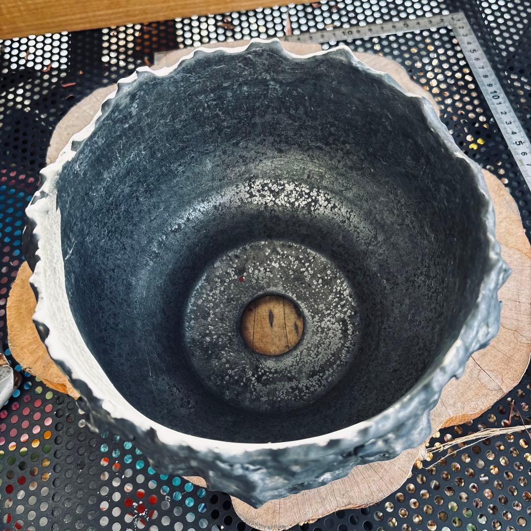 特大鉢 美品 内田裕太 作家鉢 モンスト y鉢 アガベ グラキリス カタチ