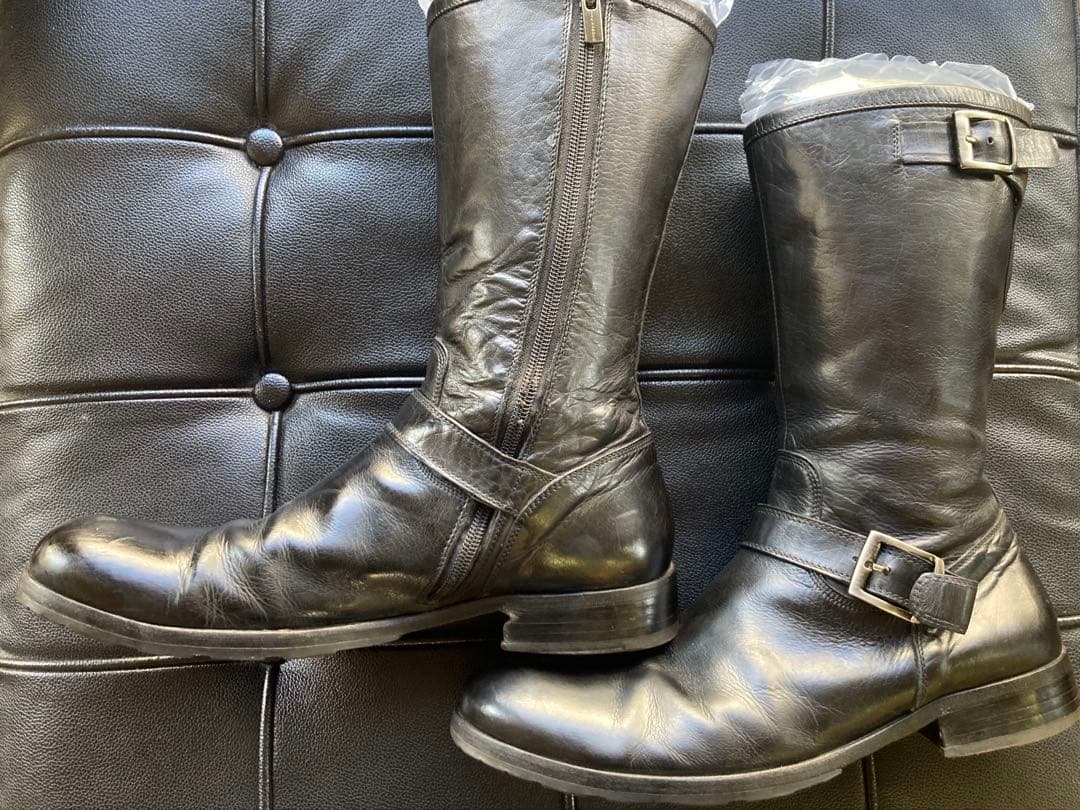 ジルサンダーエンジニアロングブーツ - メルカリ