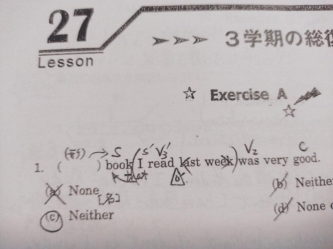 駿台の久山道彦先生による高2英作文法Sα過保護プリント集