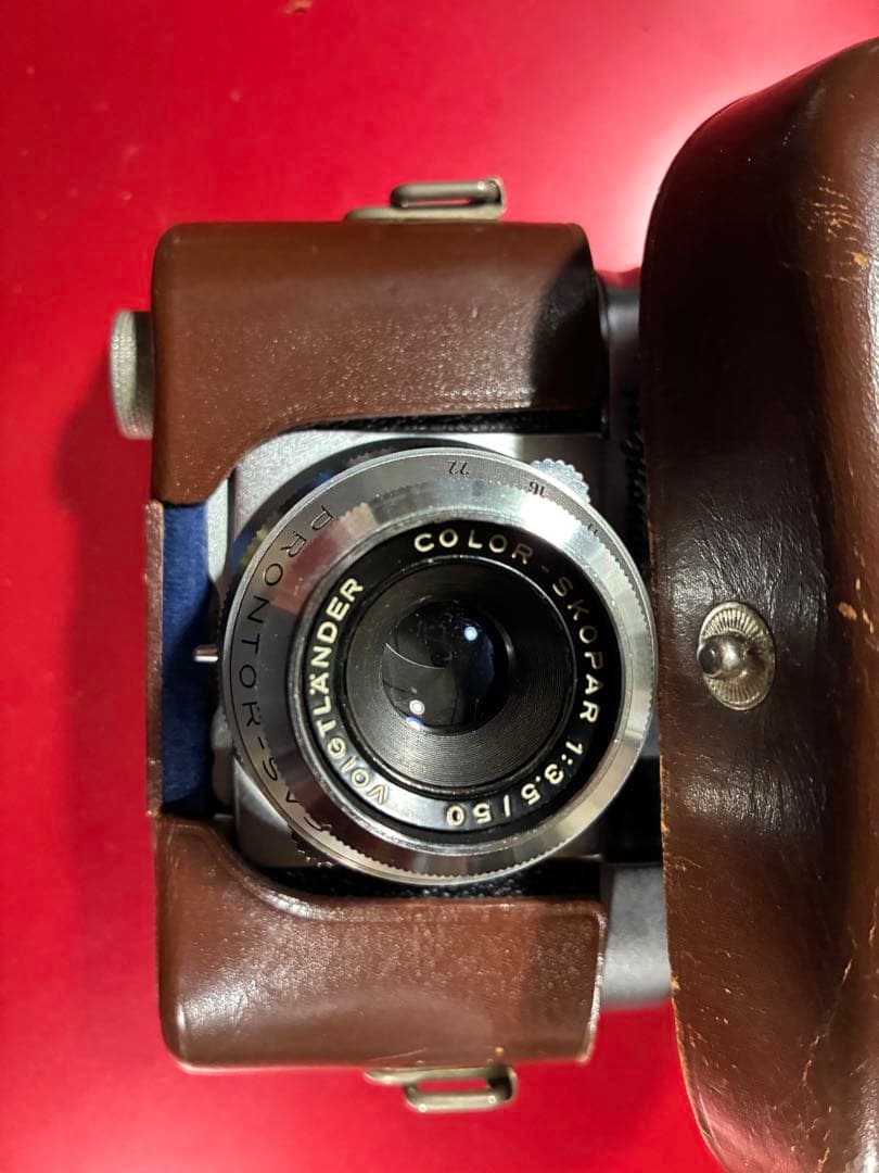 フォクトレンダー VITO B 本箱 取扱説明書 革ケースセット - メルカリ