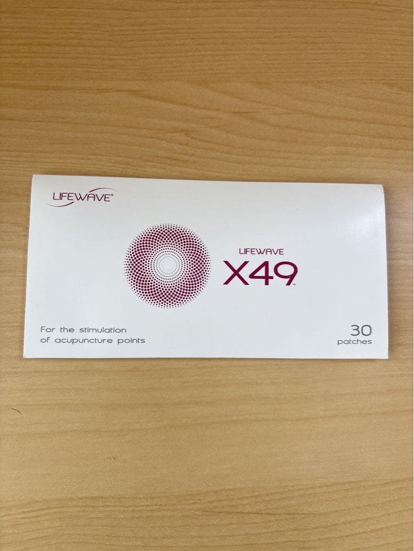 LIFEWAVE X49 30枚 経穴刺激用パッチ エックスフォーティナイン ライフウェーブ X49 パッチシール 30枚 説明