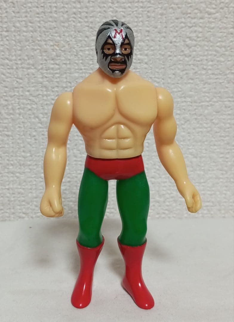 ミルマスカラス フィギュア 全日本プロレス ソフビ タイガーマスク