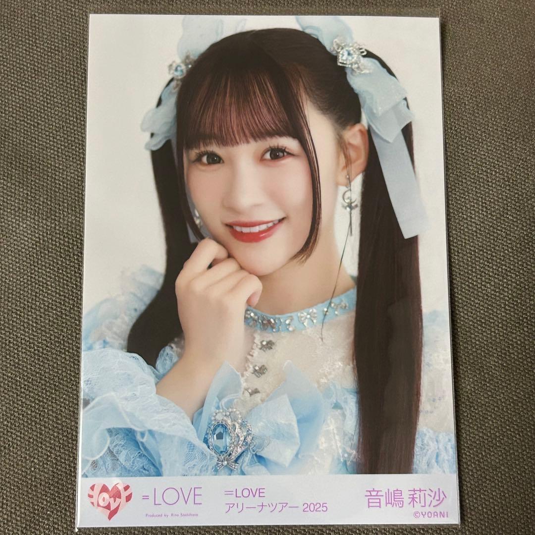 LOVE 音嶋莉沙 7周年コンサート衣装② ヨリ 生写真 - メルカリ