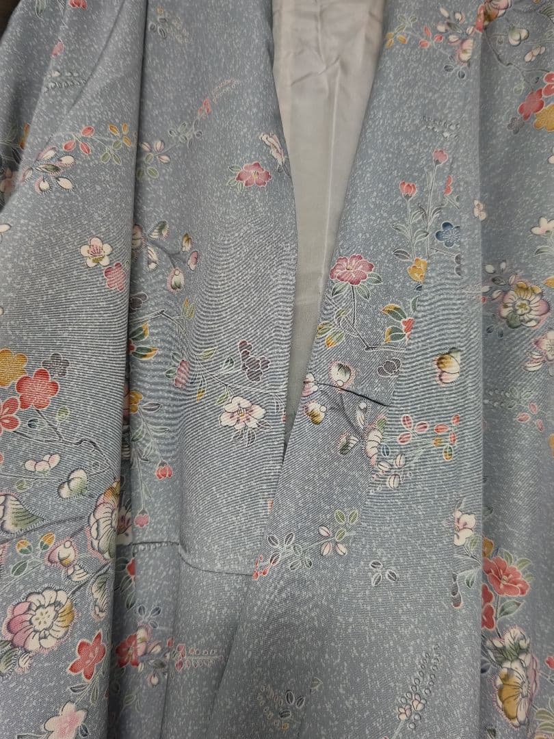 ほぼ未着用 大人のはんなり花柄総柄 小紋 袷　トールサイズ ほぼ未着用 大人のはんなり花柄総柄 小紋 袷 トールサイズ - メルカリ