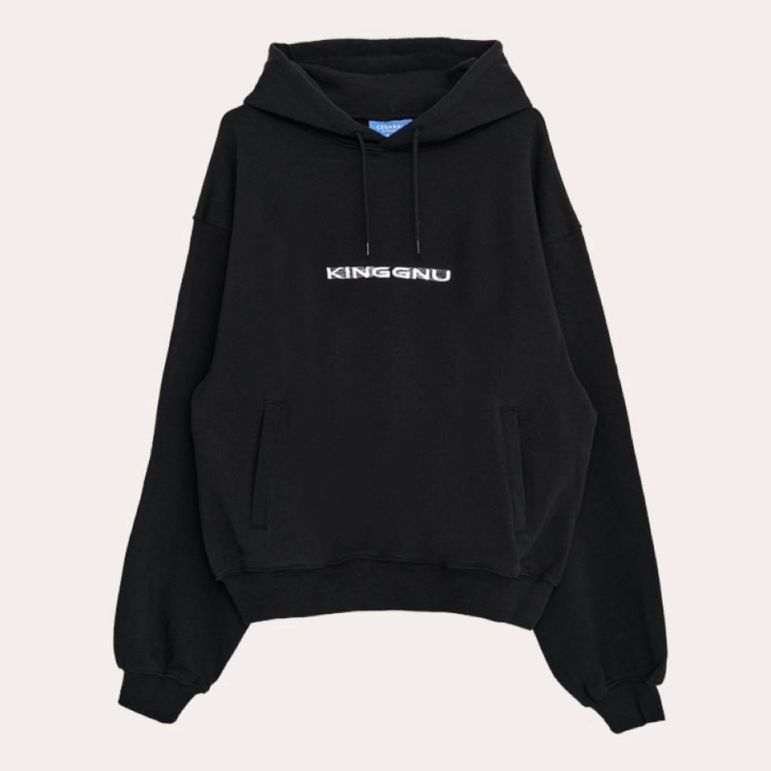 King Gnu キングヌー グッズ スエット パーカー ブラック Lサイズ