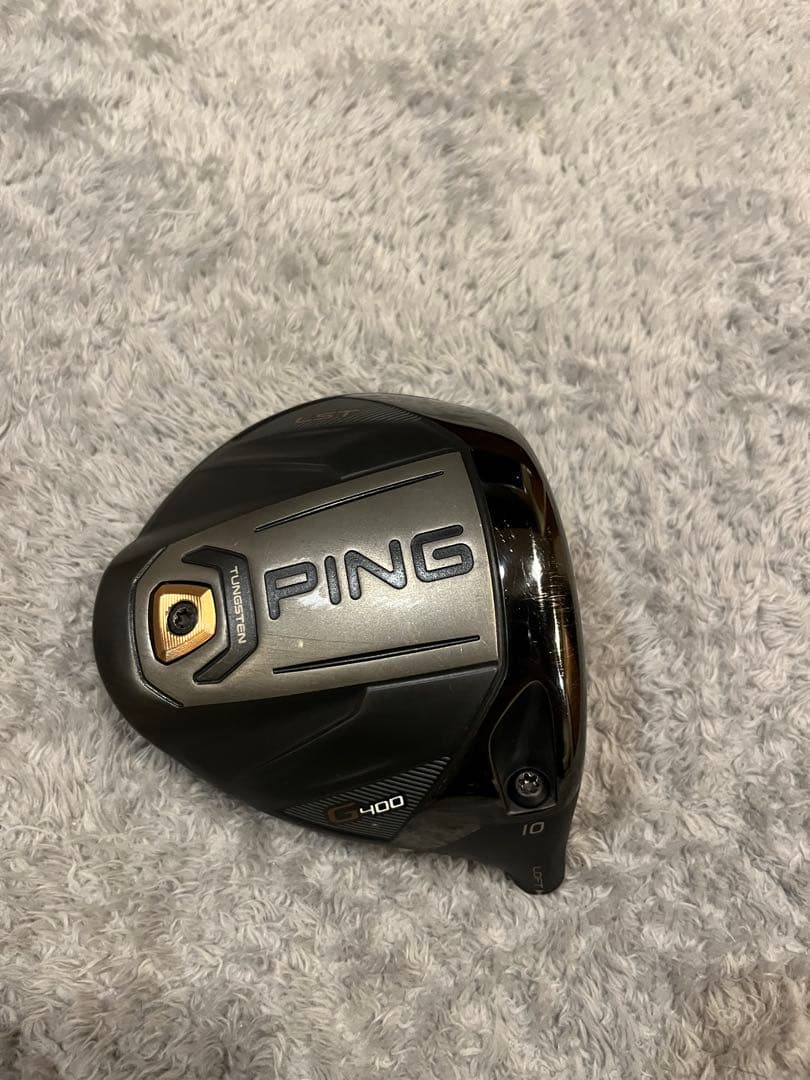 「名器」PING G400 LST 10ヘッド単体純正ヘッドカバー付き PING G400 LSTドライバー 10° ヘッドのみ カバー付き - メルカリ