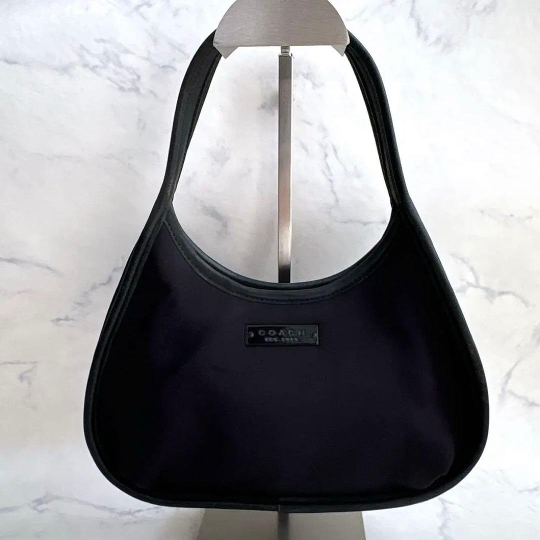 美品✨COACHコーチ エルゴ オールドコーチ ワンショルダー　y2k ブラック 極美品 COACH コーチ エルゴ ワンショルダーバッグ ハンドバッグ