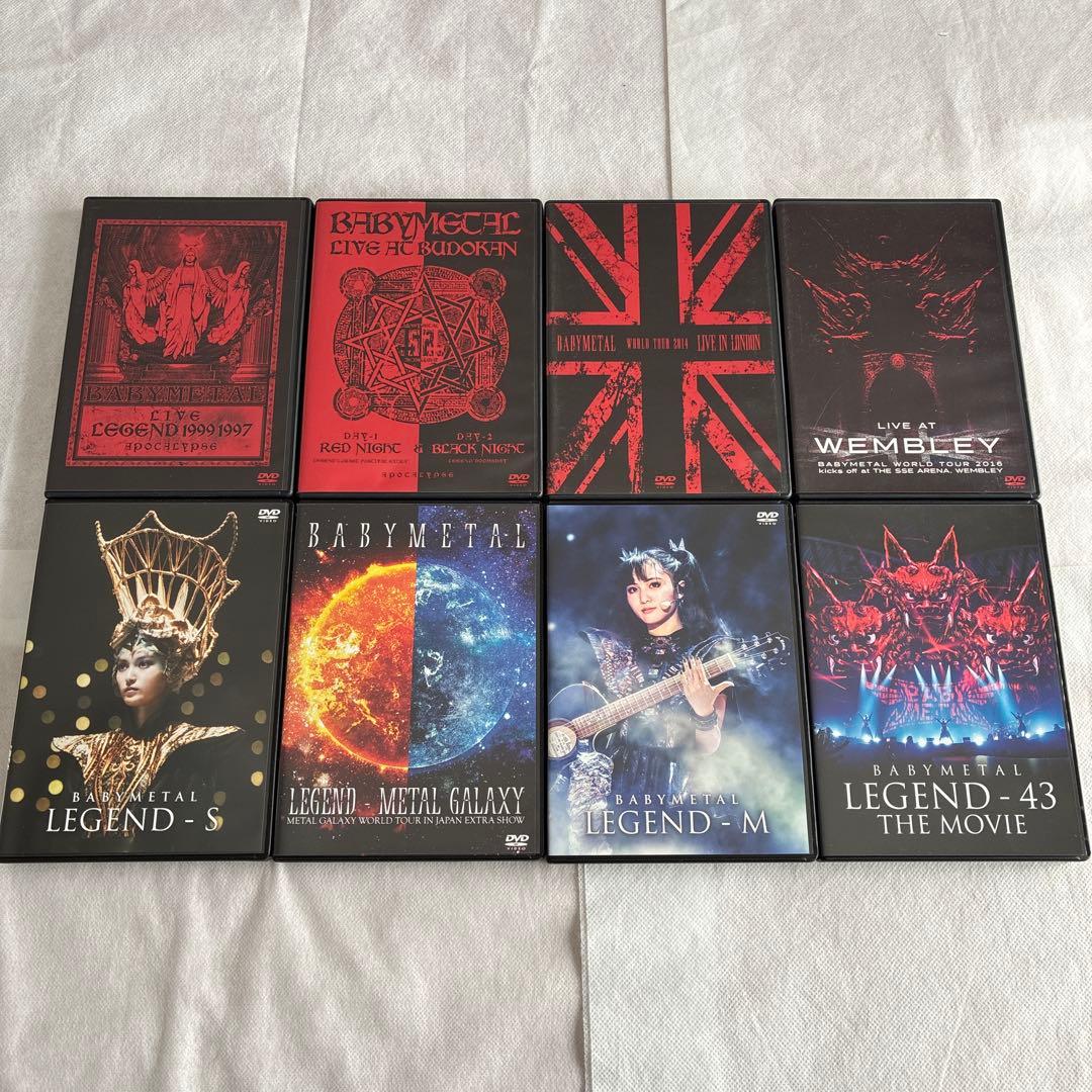 BABYMETAL ベビメタ DVD まとめ売り LEGEND-M - メルカリ