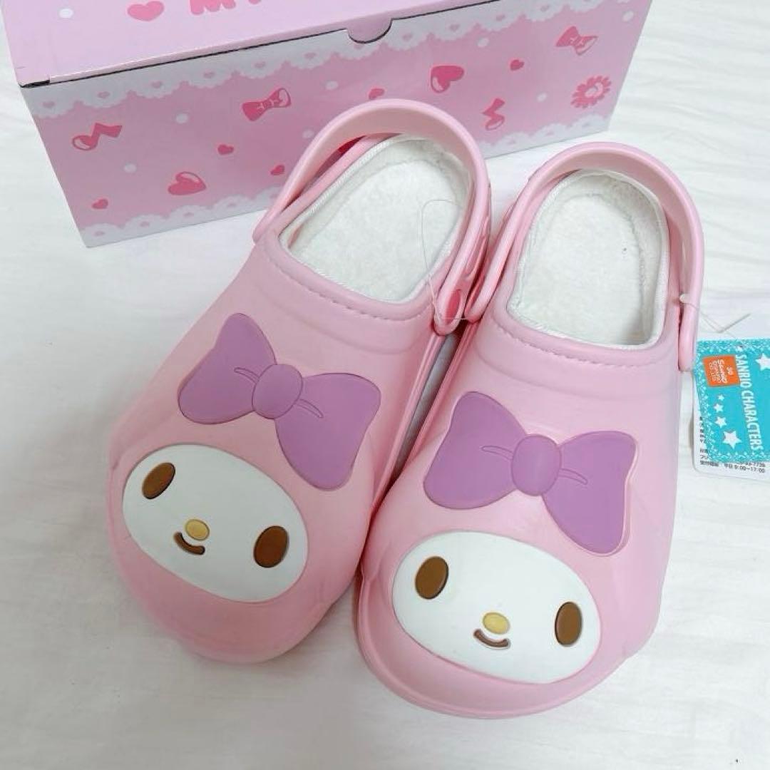 マイメロ ボア付き サンダル クロックス風 ドンキ限定 Lサイズ