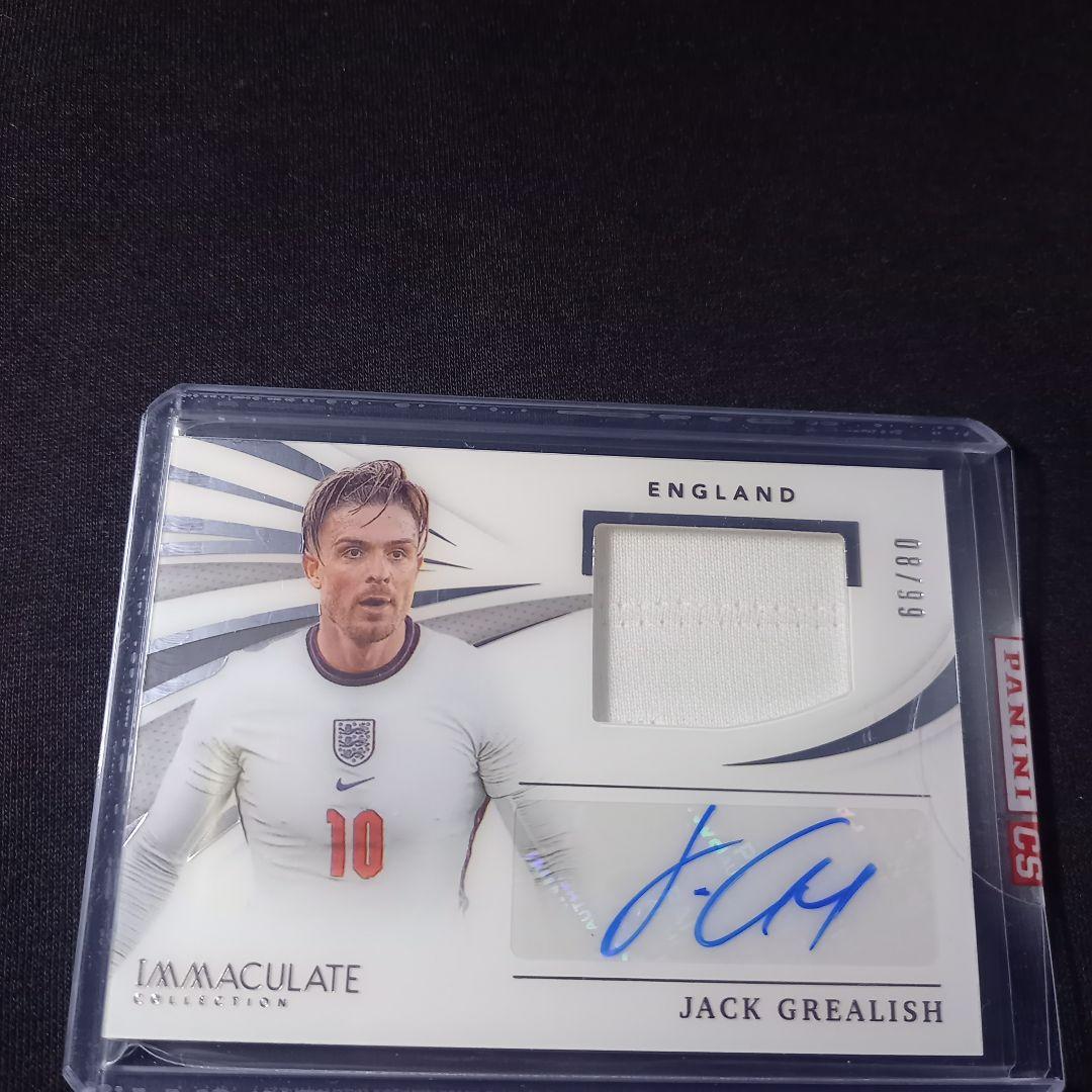 財前 光様専用 【99シリ】ジャック・グリーリッシュ Panini 直筆サイン