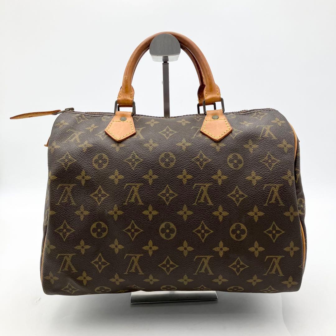 美品】 鑑定済みルイヴィトンモノグラムスピーディ30 ハンドバッグ