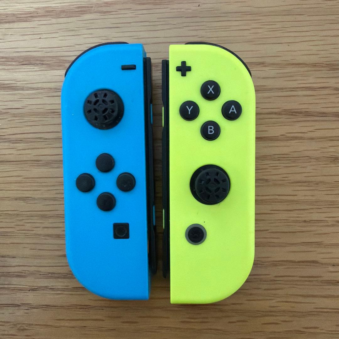 Nintendo Switch Joy-Con ブルー&イエロー ジャンク品 - メルカリ