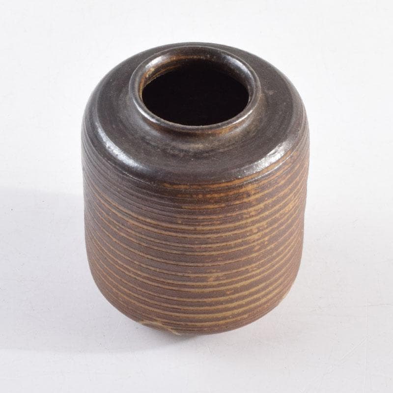 茶道具 渡辺伸治造 名物 円乗坊肩衝写 茶入 仕覆付 共箱 V 8965 - メルカリ