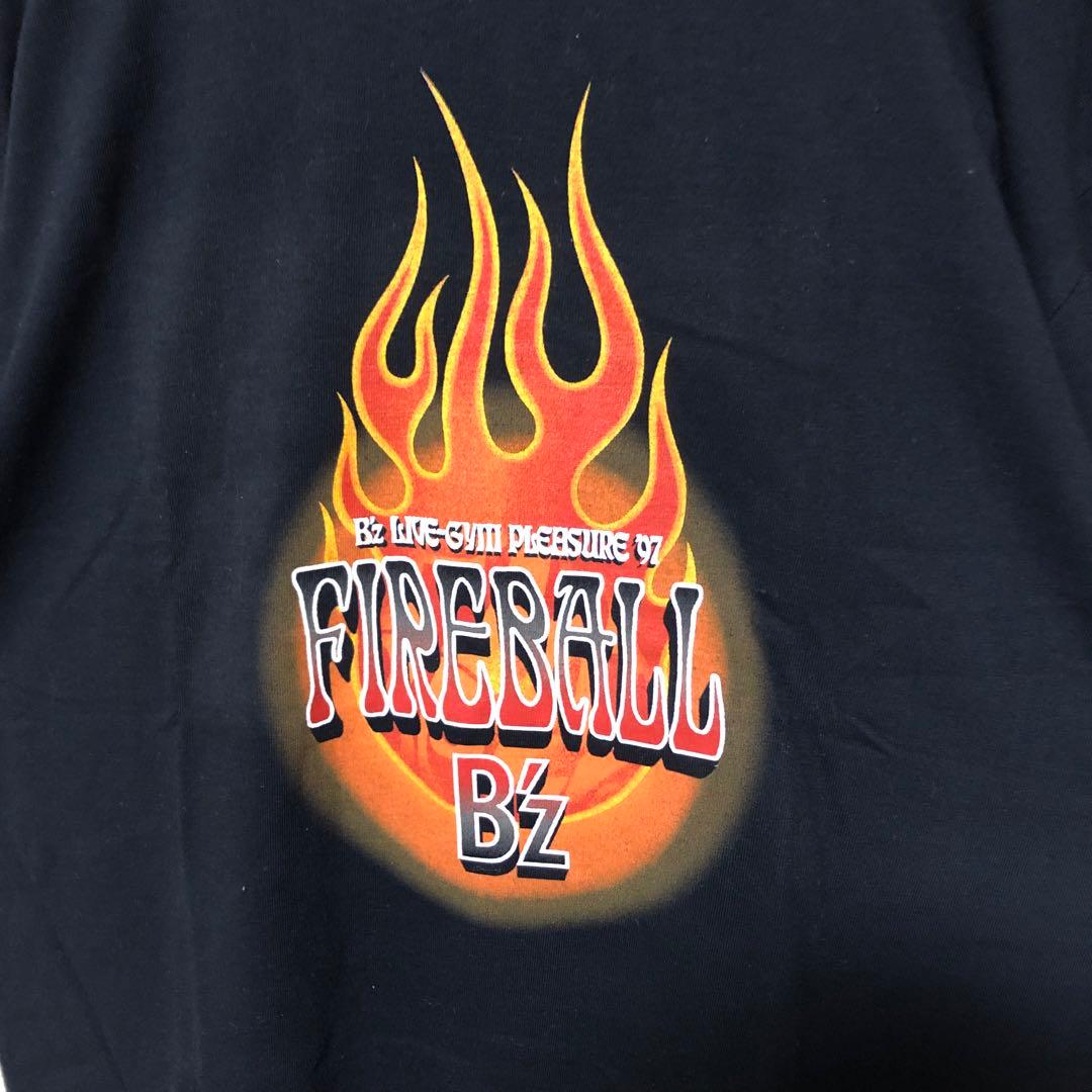 B'z LIVE GYM PLEASURE '97 FIREBALL Tシャツ - メルカリ