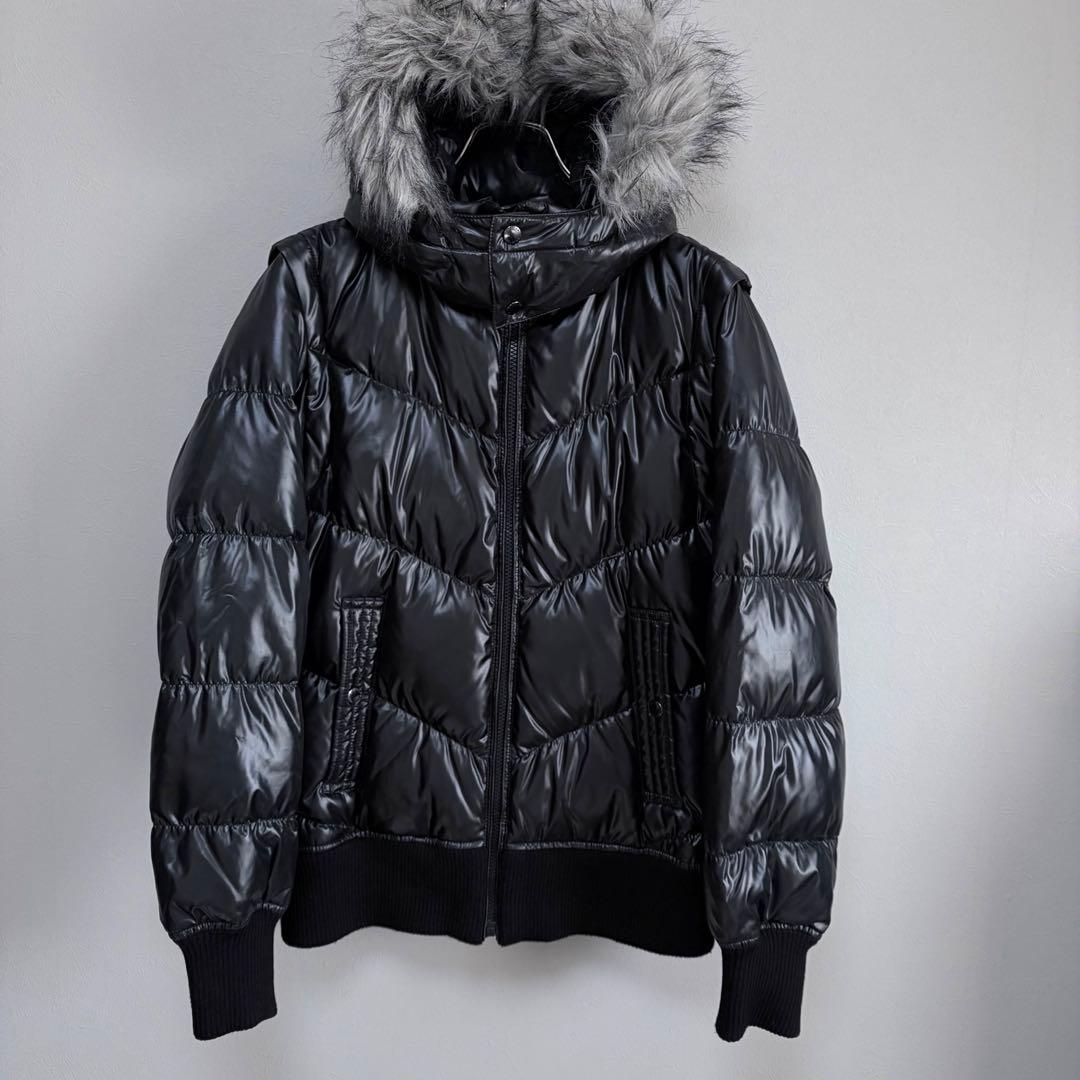 UNIQLO オールドユニクロ 4way プレミアムダウンジャケット 黒 N2B