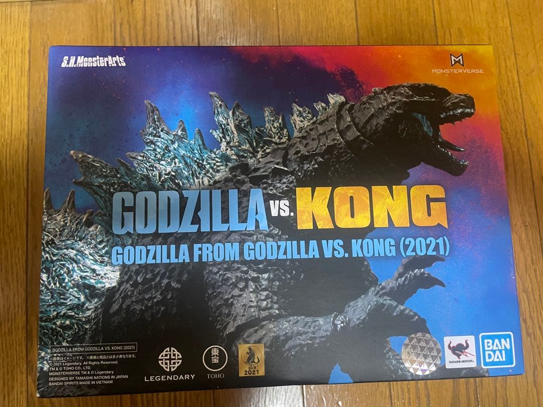 S.H.MonsterArts ゴジラVSコング　フィギュアセット