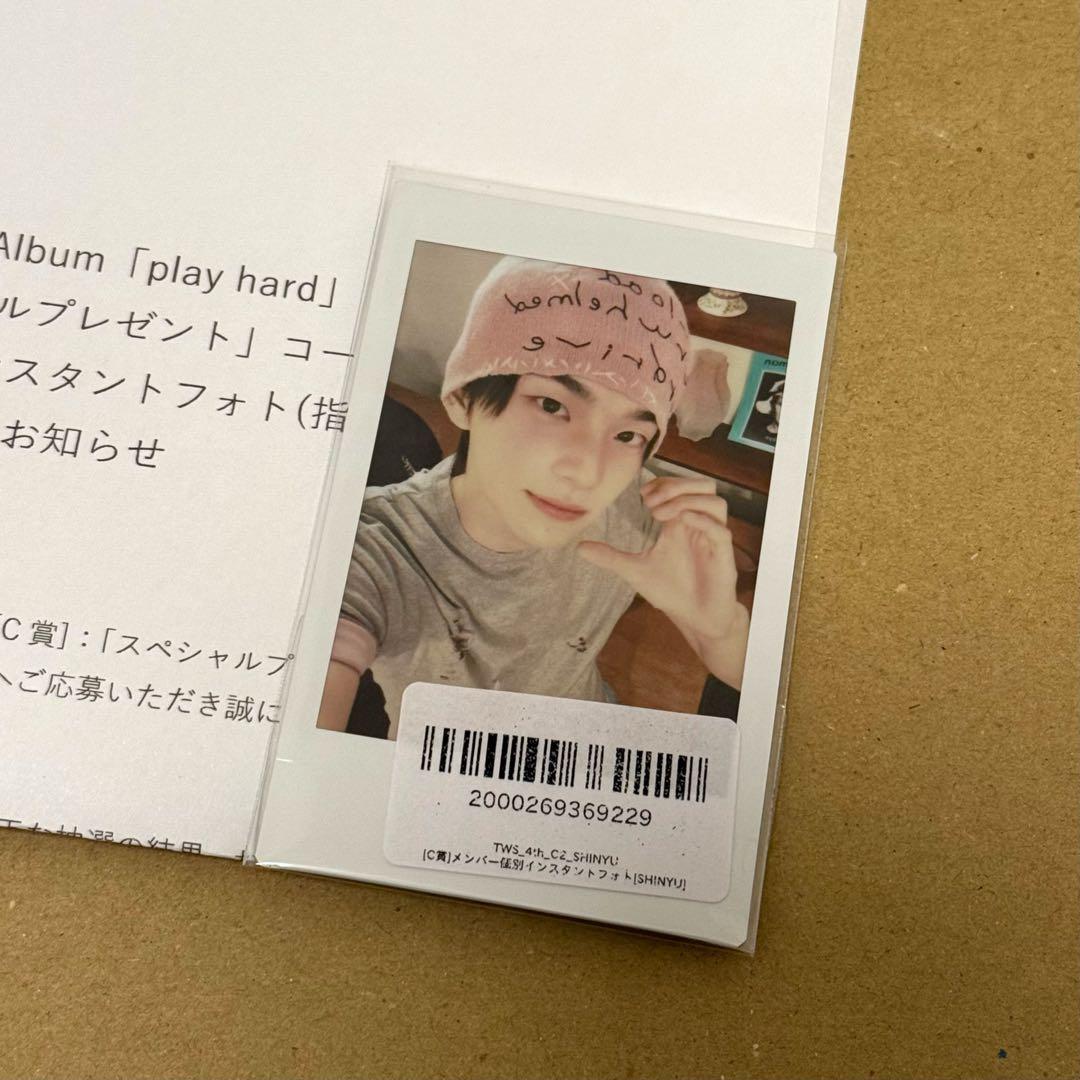 TWS play hard シニュ インスタントフォト チェキ トレカ TWS トレカ play hard シニュ インスタントフォト チェキ - メルカリ