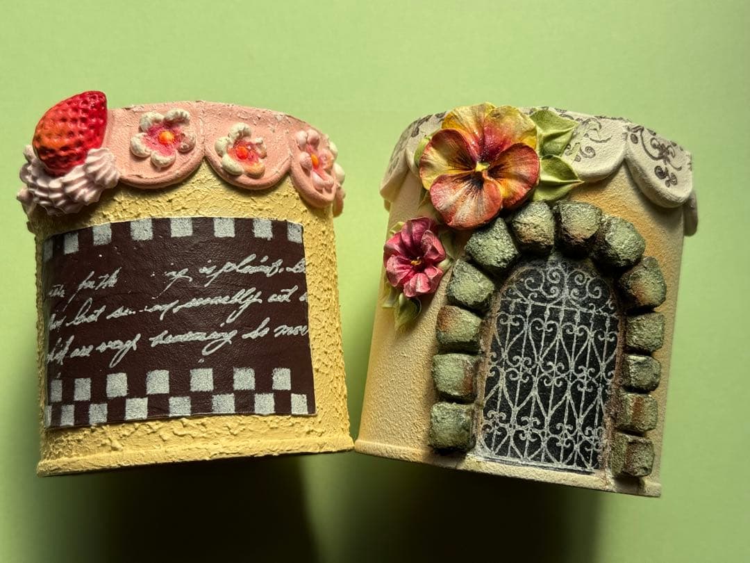 多肉植物用植木鉢 リメイク鉢 miyu鉢 作家さんハンドメイド④